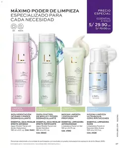 Vista previa de folleto L'Bel catálogo - Campaña 12 de la L'Bel válido desde 11/07/2026 | Página: 47 | Productos: Exfoliante