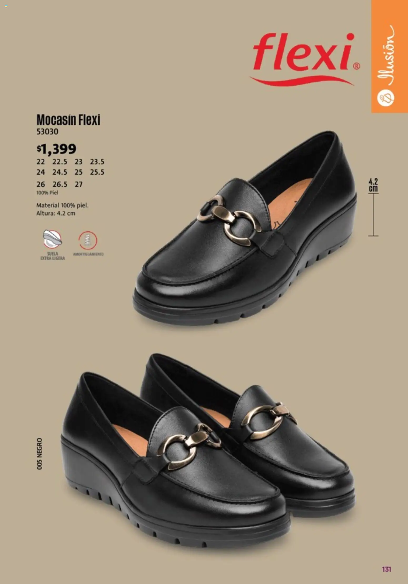 Nuevas ofertas de Ilusión válidas en toda la República Mexicana desde el 01.05.2026. ¡Encuentra las mejores ofertas en Ilusión catálogo Marcas Amigas! | Página: 133 | Productos: Mocasín