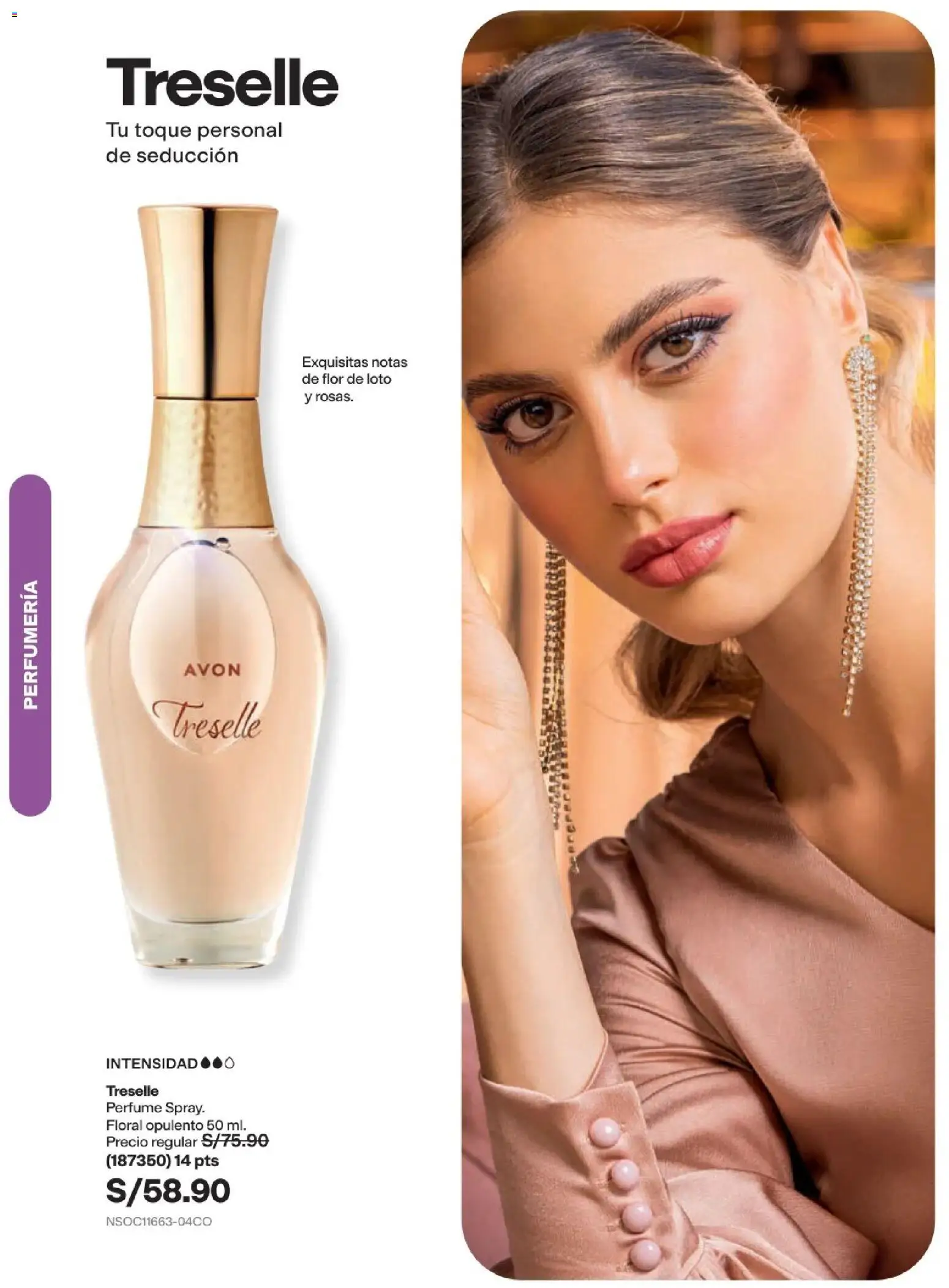Catálogo Avon válido desde 22/07/2026 | Página: 91 | Productos: Perfume, Loto