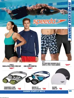 Preview of Big 5 Sporting Goods weekly ads valid from 26.05.2026 | Page: 39 | Products: Shorts, Suit, Cap