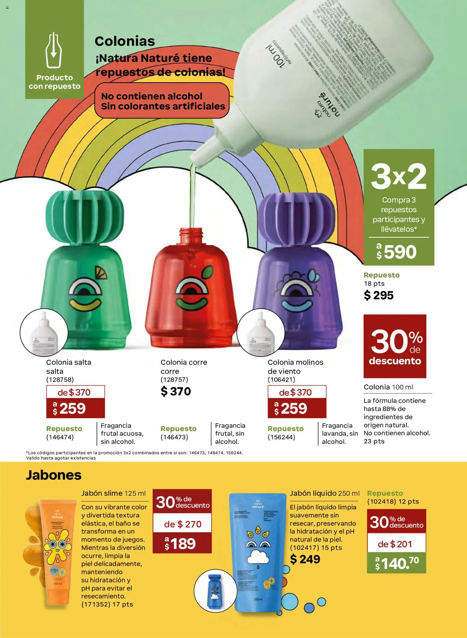 Nuevas ofertas de Natura válidas en toda la República Mexicana desde el 03/10/2026. ¡Encuentra las mejores ofertas en Natura campaña  2026! | Página: 160