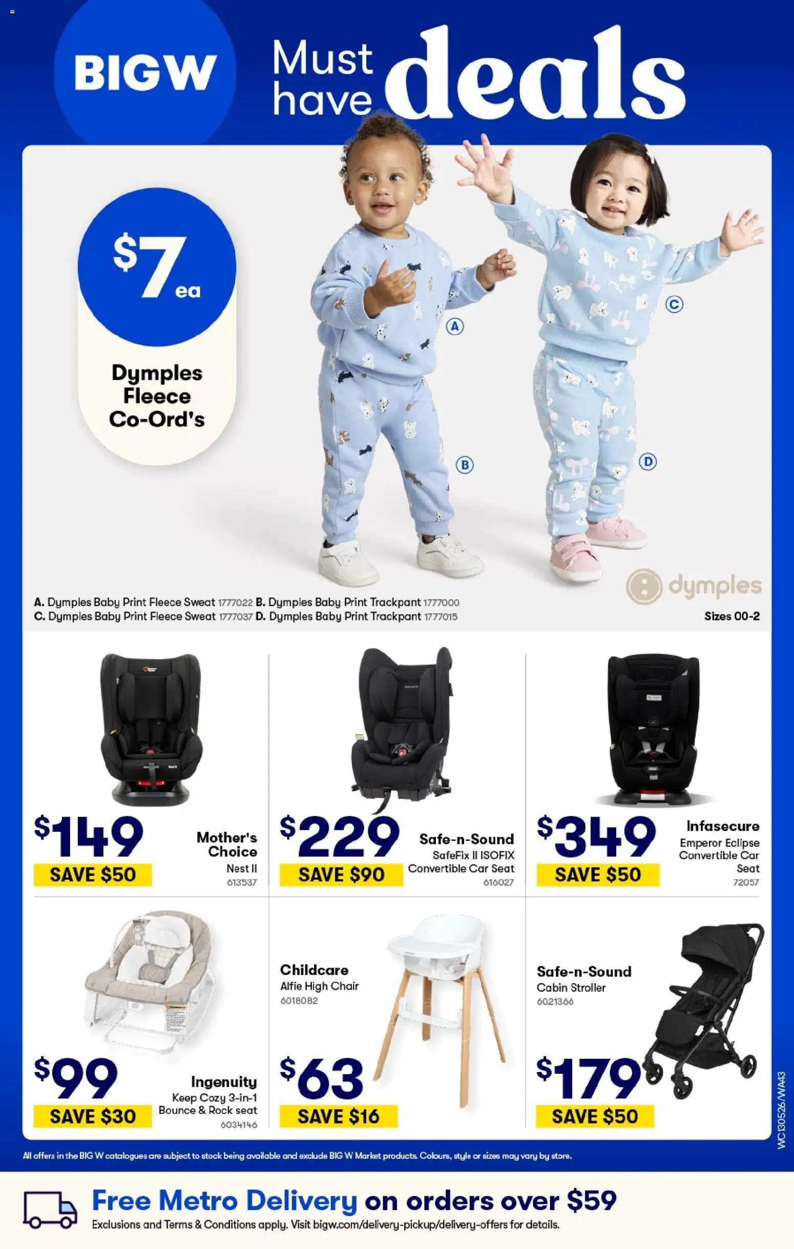 Woolworths catalogue - valid from 13.05.2026 | Page: 43 | Products: Chair, High chair