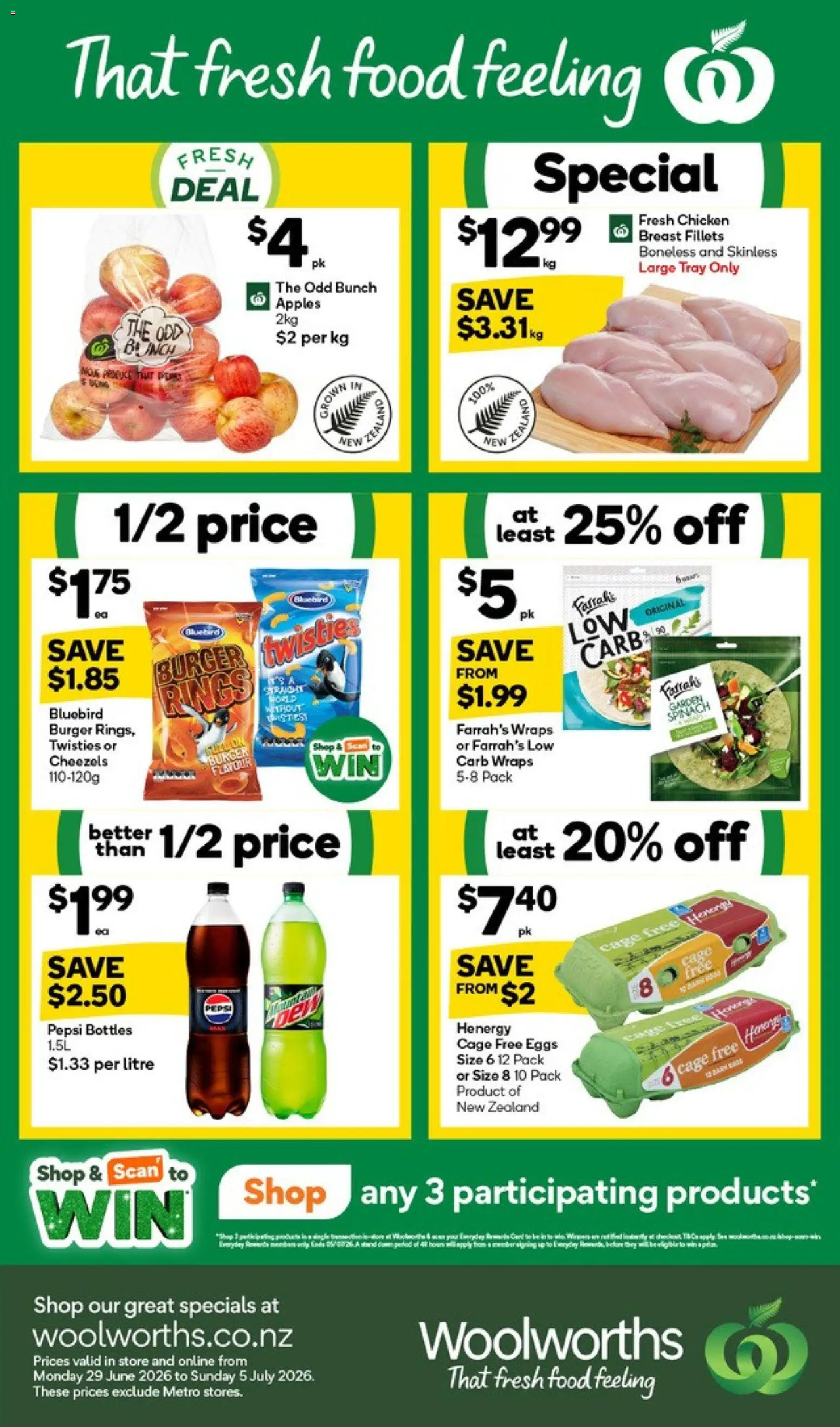 Woolworths catalogue from 29 Jun 2026 | Page: 1