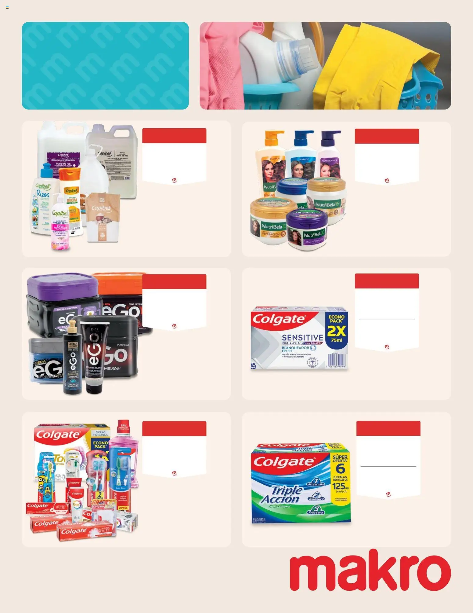 Makro revista - valida desde el 05.06.2026 | Página: 18 | Productos: Crema, Blanqueador, Shampoo, Acondicionador