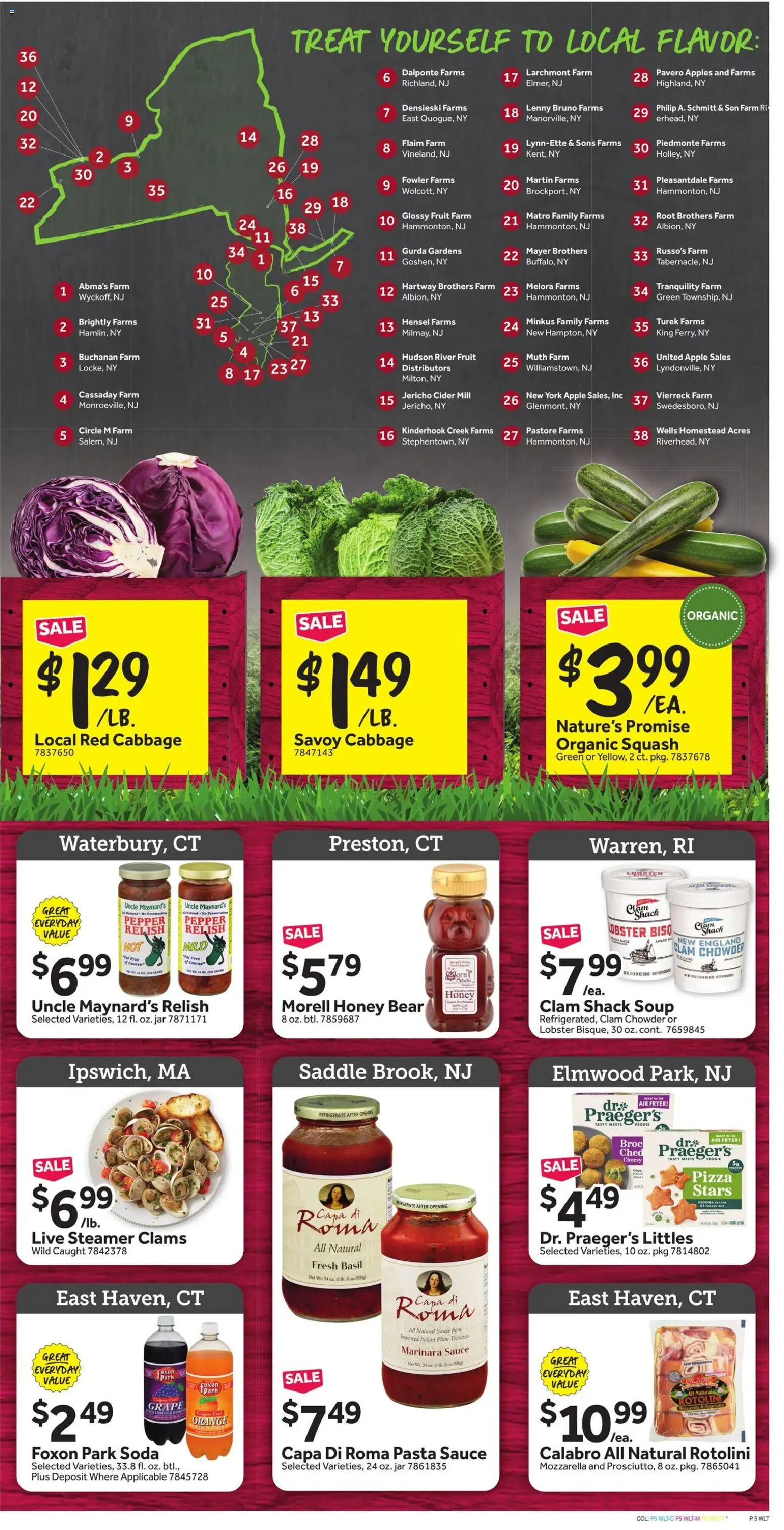 Stop & Shop Weekly Circular - CT - valid from 07/31/2026 | Page: 9 | Products: Cider, Apples, Pasta, Pepper