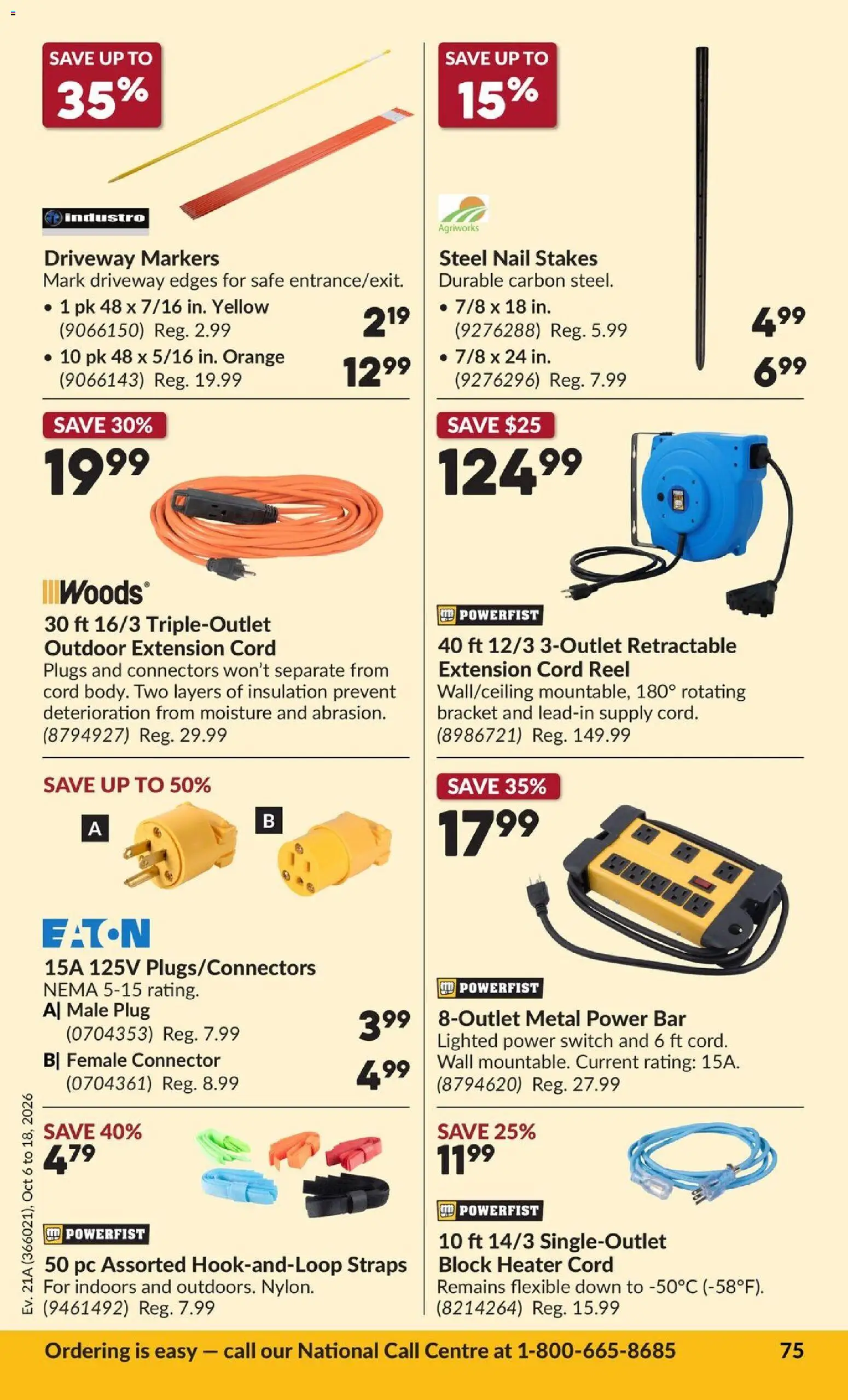 Princess Auto flyer valid from Oct 6, 2026 | Page: 81 | Products: PC, Connector