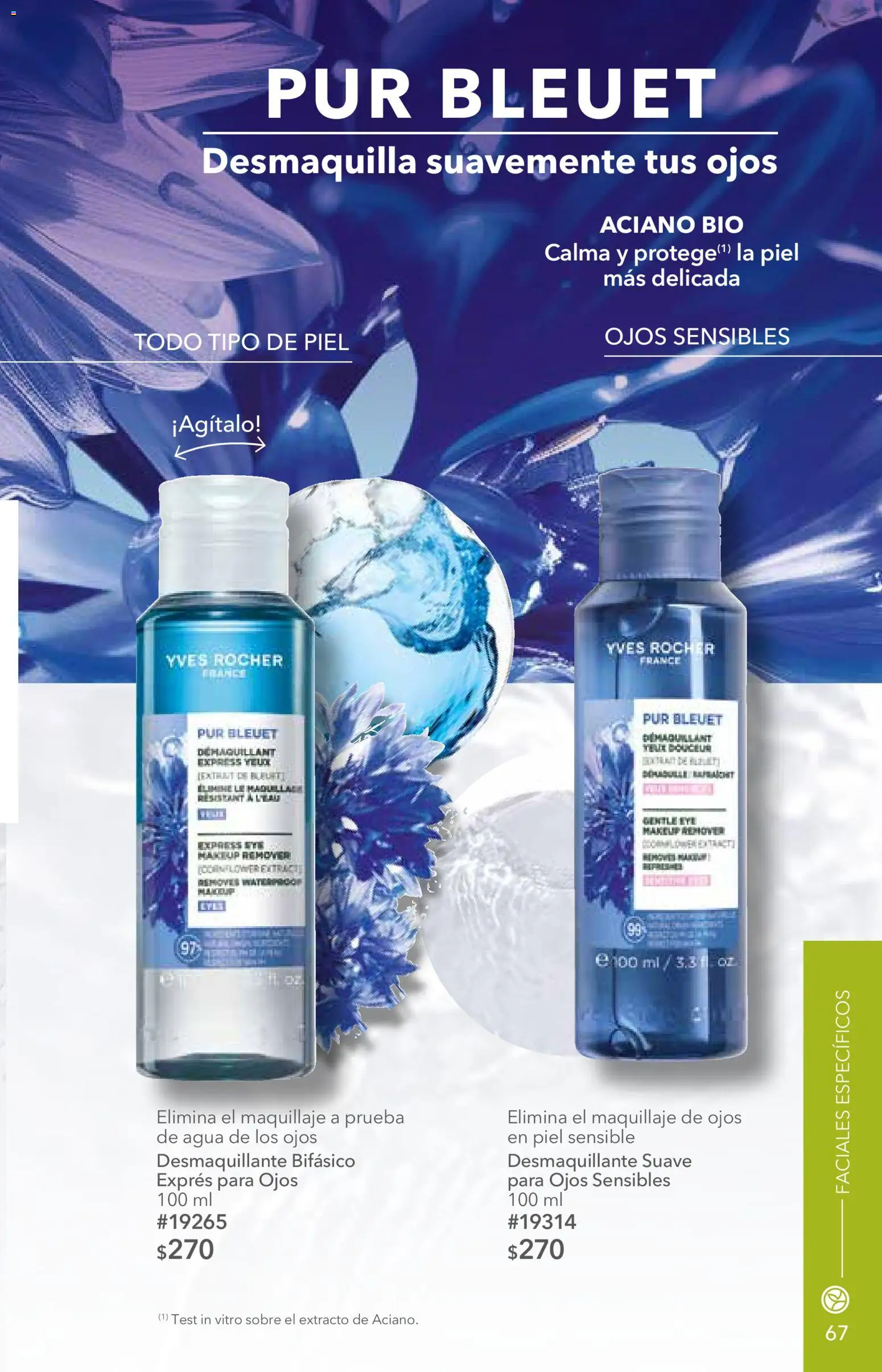 Nuevas ofertas de Yves Rocher válidas en toda la República Mexicana desde el 06/10/2026. ¡Encuentra las mejores ofertas en Yves Rocher campaña 14 2026! | Página: 69 | Productos: Agua, Desmaquillante, Maquillaje, Sobre