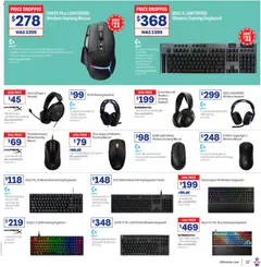 Preview of Officeworks catalogue - valid from 28/05/2026 | Page: 17 | Products: Battery, Headband, Keyboard, Headset