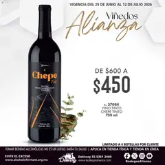 Vista previa de Bodegas Alianza catálogo Viñedos Alianza, nuevo folleto de la tienda, válido en México a partir del 29/06/2026