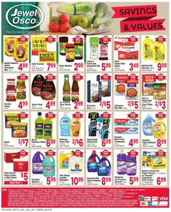 Preview of Jewel Osco weekly ads valid from 01.04.2026 | Page: 4 | Products: Ham, Rice, Pasta, Salt