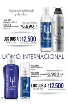 Vista previa Amodil - Campaña 10 válido desde el 01/06/2026 | Página: 62 | Productos: Loción, Desodorante