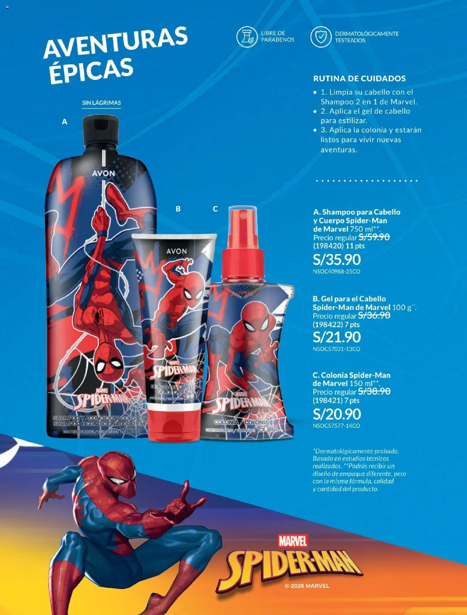 Catálogo Avon válido desde 24.05.2026 | Página: 220 | Productos: Shampoo, Acondicionador, Empaque