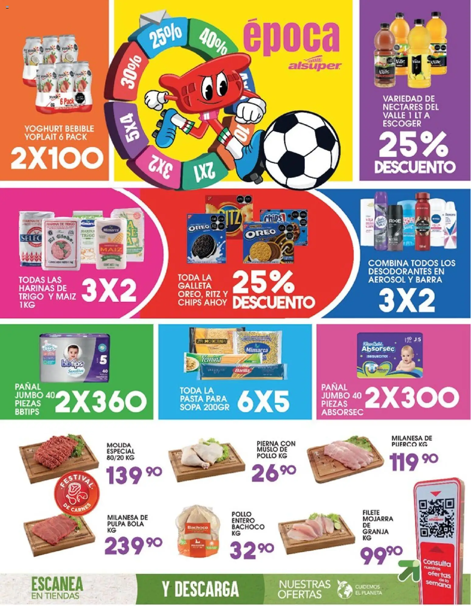 Nuevas ofertas de Alsuper válidas en toda la República Mexicana desde el 30/06/2026. ¡Encuentra las mejores ofertas en Alsuper folleto! | Página: 8