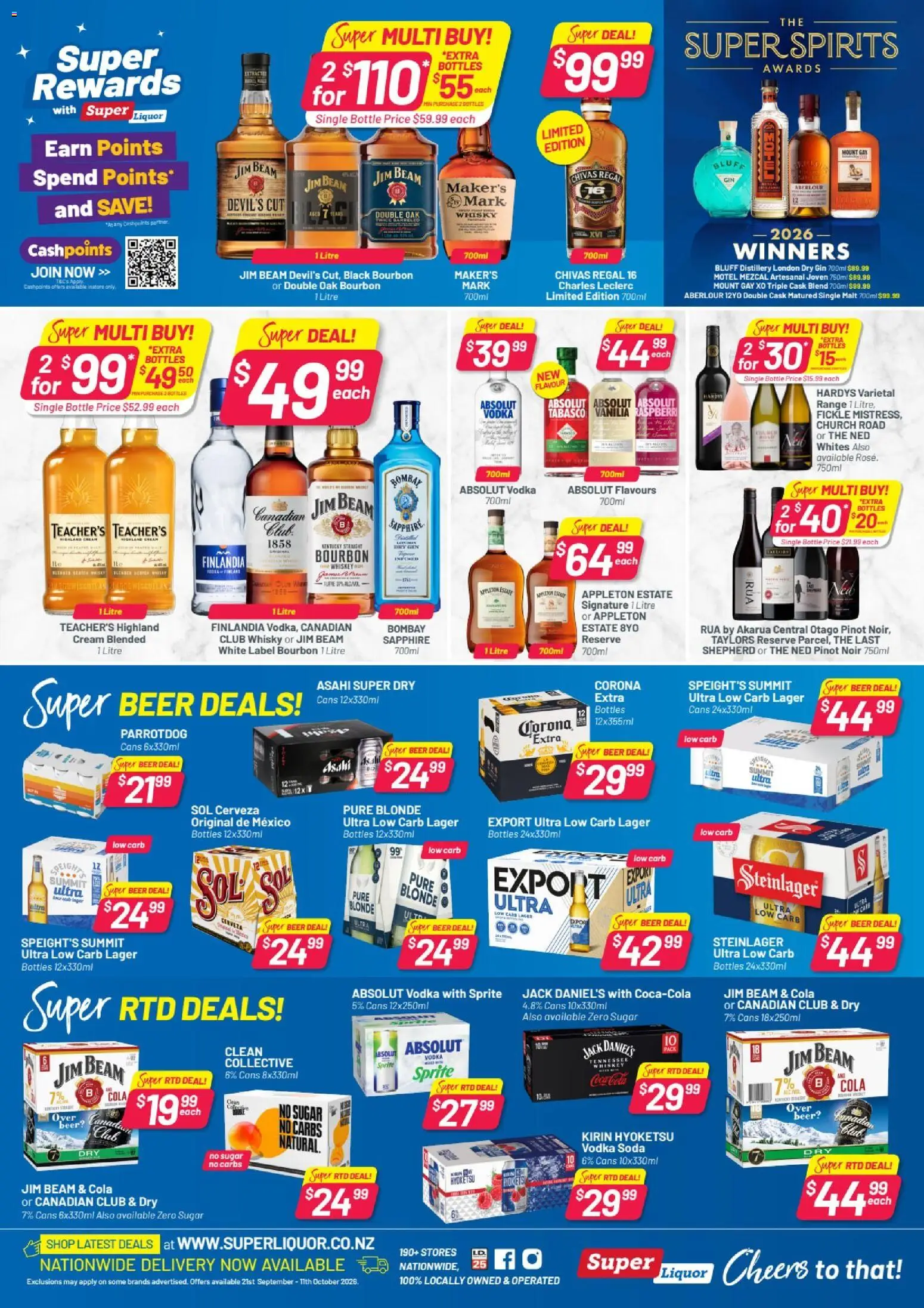 Super Liquor catalogue from 21 Sept 2026 | Page: 1