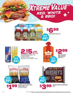 Preview of Grocery Outlet weekly ads valid from 20.05.2026 | Page: 3 | Products: Milk, Chips, Ketchup, Sugar