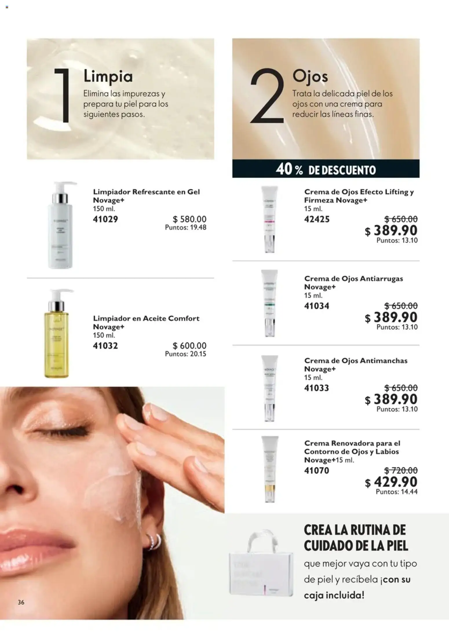 Nuevas ofertas de Oriflame válidas en toda la República Mexicana desde el 12/09/2026. ¡Encuentra las mejores ofertas en Oriflame campaña 13 2026! | Página: 36