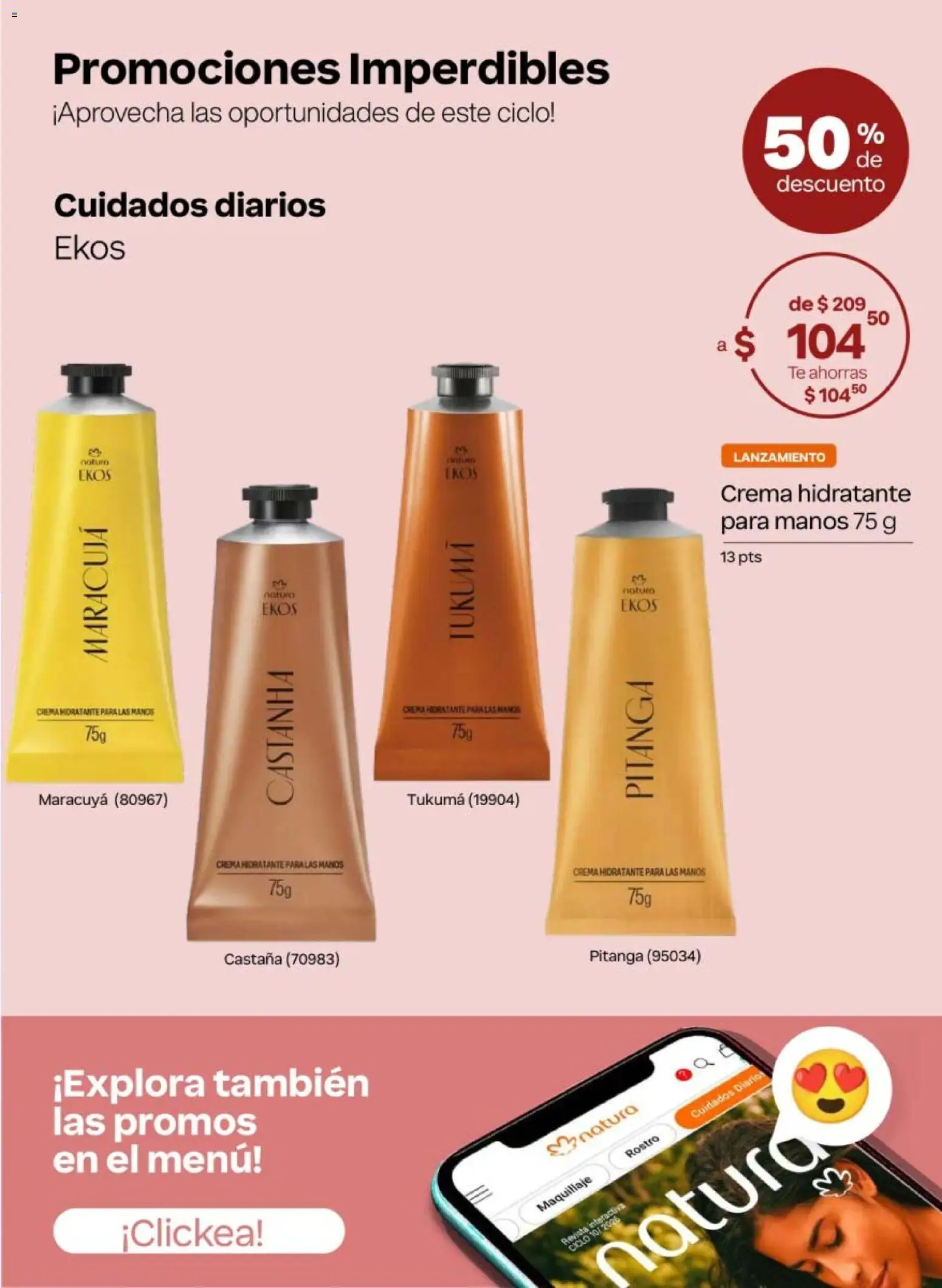 Nuevas ofertas de Natura válidas en toda la República Mexicana desde el 19.06.2026. ¡Encuentra las mejores ofertas en Natura campaña 10 2026! | Página: 11