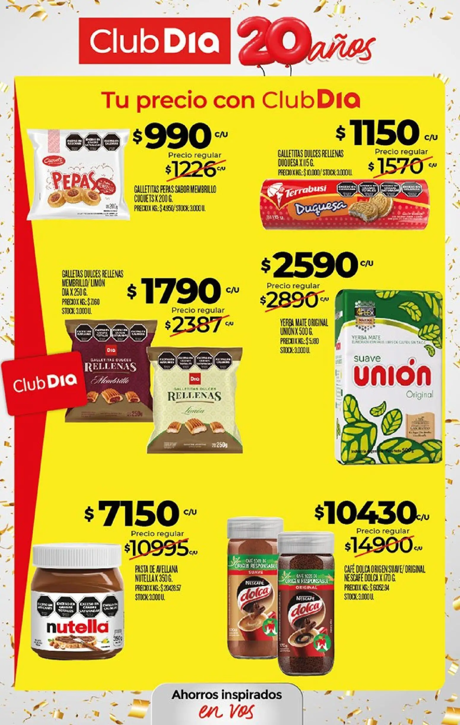 Supermercado DIA Ofertas │ válido desde el 30/09/2026 | Página: 27 | Productos: Galletitas, Yerba, Brillo, Café