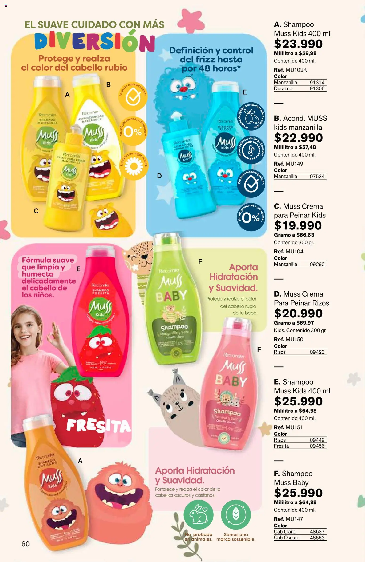 Leonisa revista - valida desde el 15/07/2026 | Página: 60 | Productos: Crema, Shampoo, Durazno