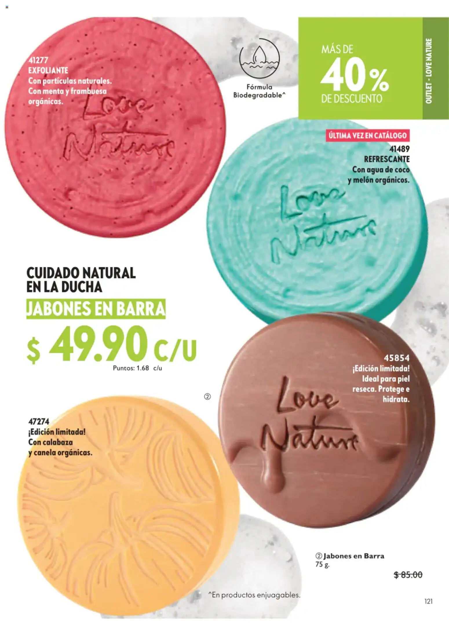Nuevas ofertas de Oriflame válidas en toda la República Mexicana desde el 01/08/2026. ¡Encuentra las mejores ofertas en Oriflame campaña 11 2026! | Página: 121 | Productos: Melón, Agua, Barra