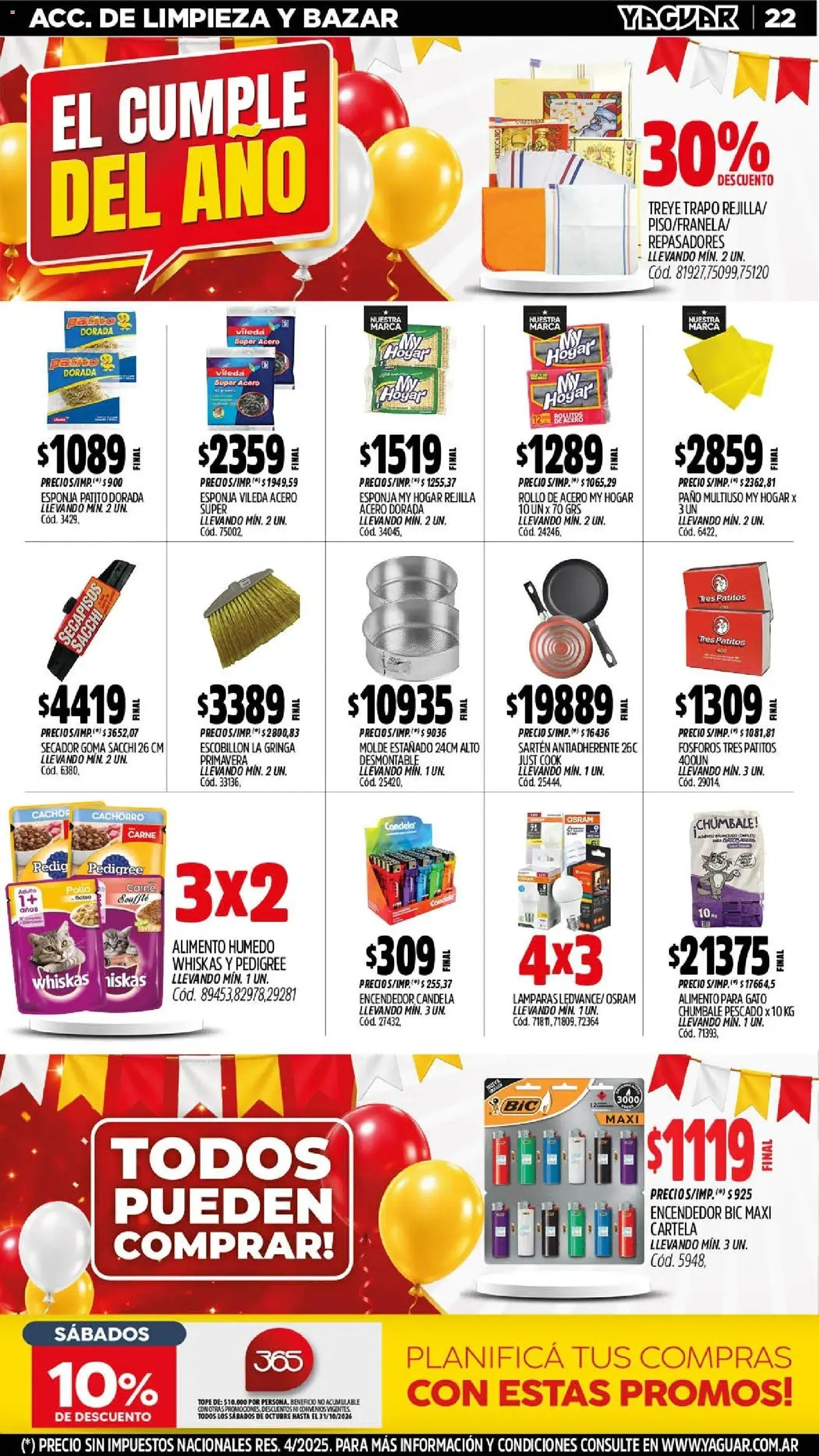 Yaguar - Oferta Semanal Córdoba │ válido desde el 12/10/2026 | Página: 24