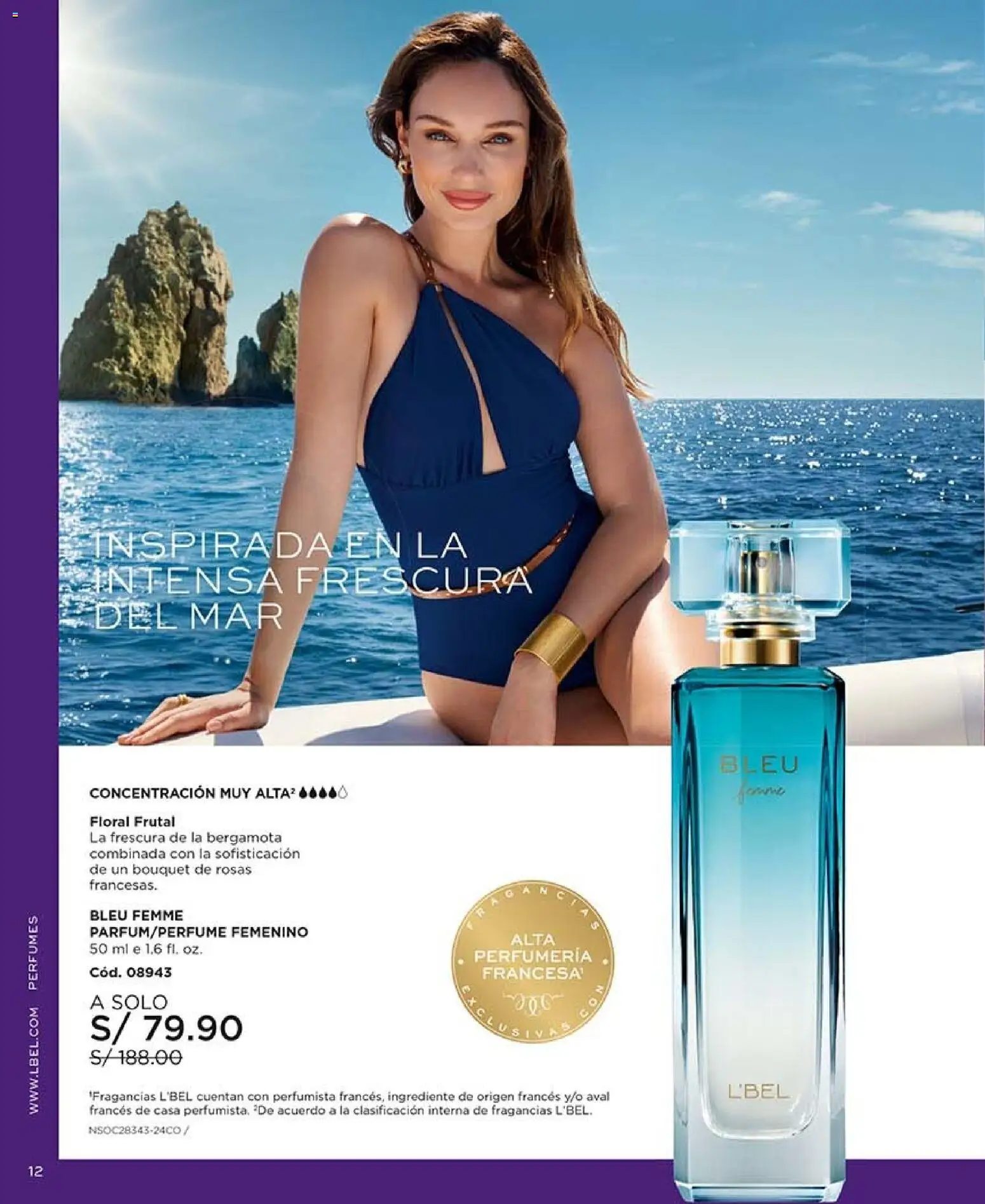 Catálogo L'Bel válido desde 03/10/2026 | Página: 12 | Productos: Perfumes