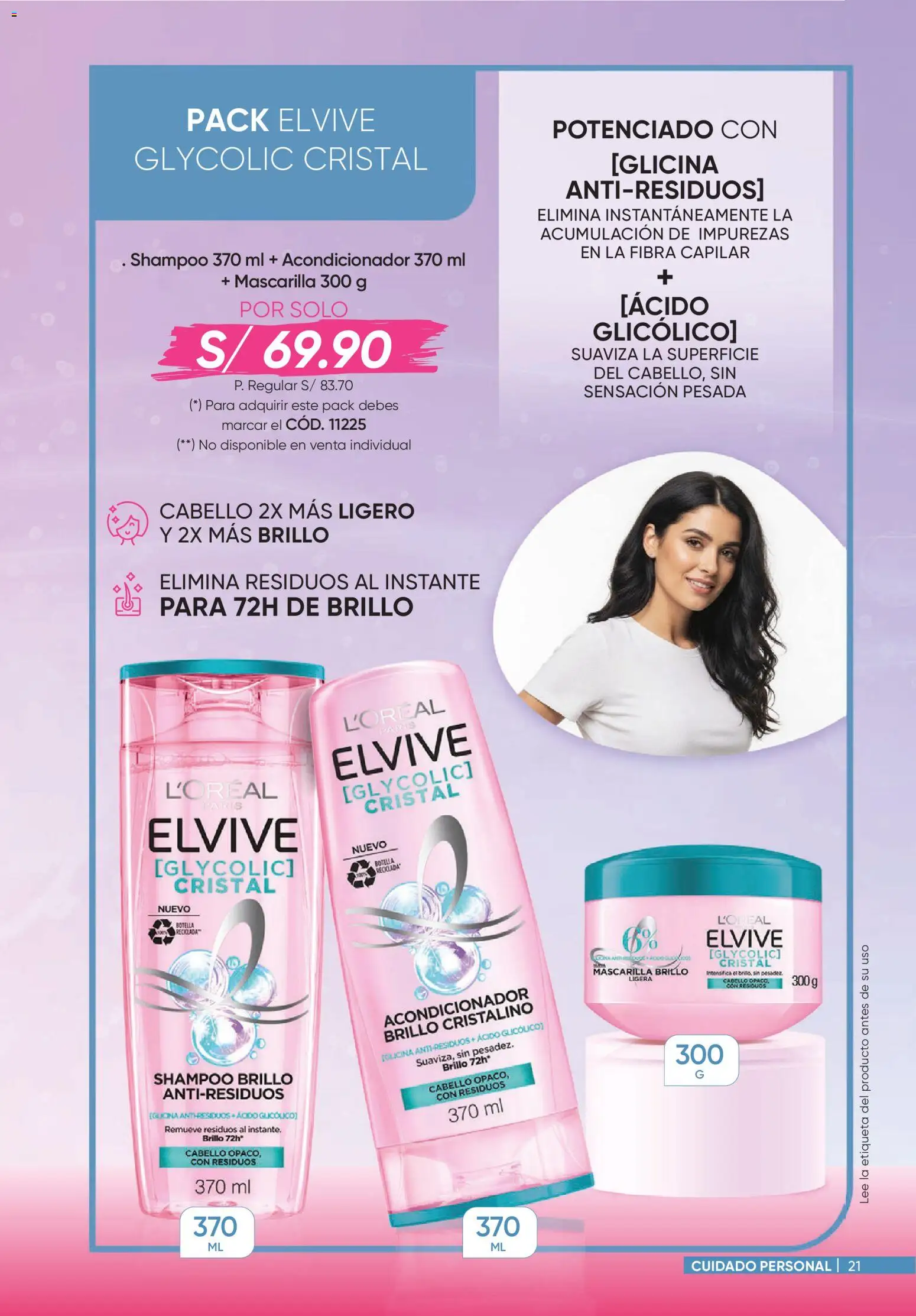 Catálogo Azzorti válido desde 27/07/2026 | Página: 21 | Productos: Shampoo, Acondicionador