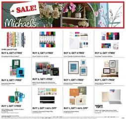Preview of Michaels weekly ads valid from 22.05.2026