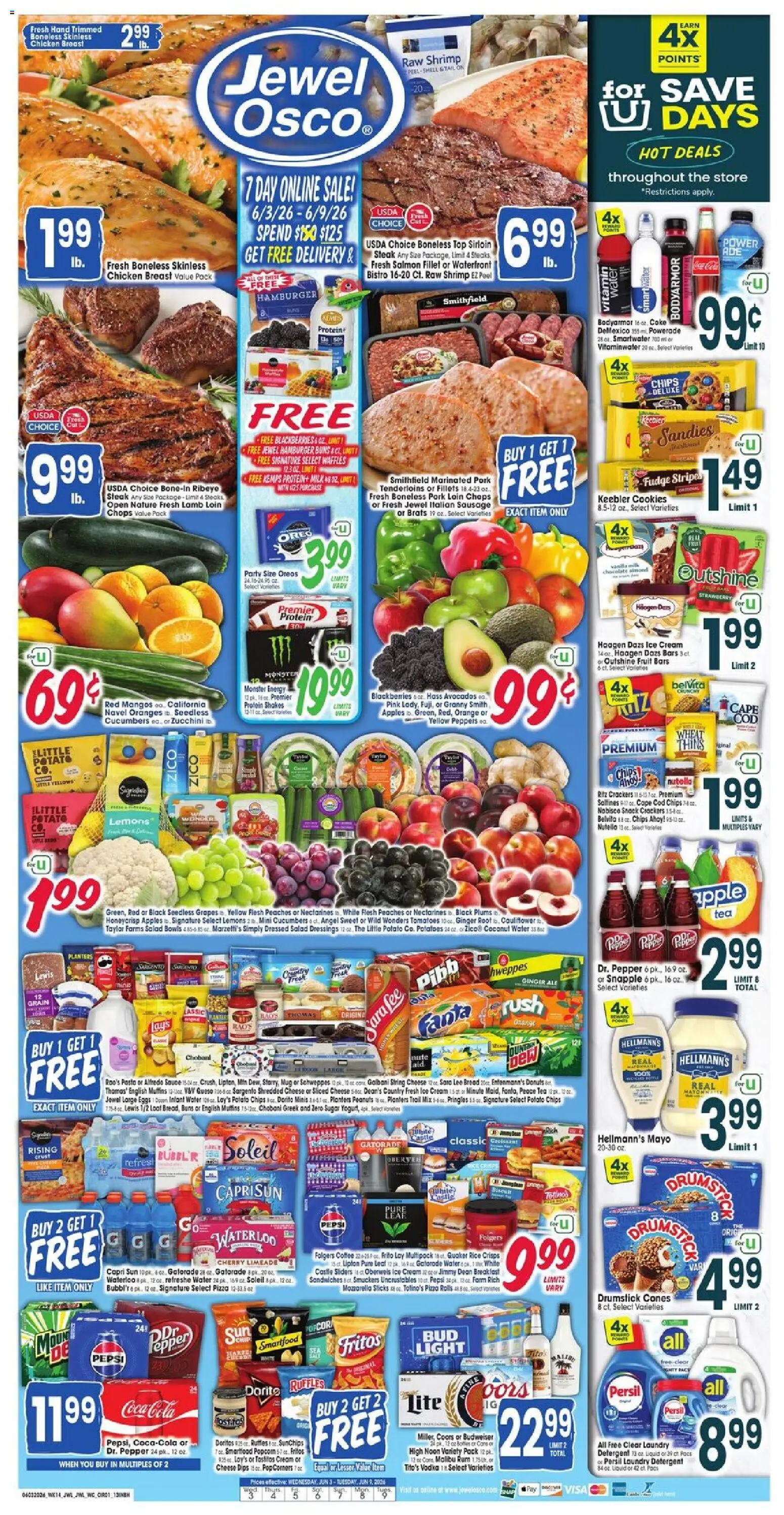 Jewel Osco Weekly Ad - IN - valid from 03.06.2026 | Page: 1