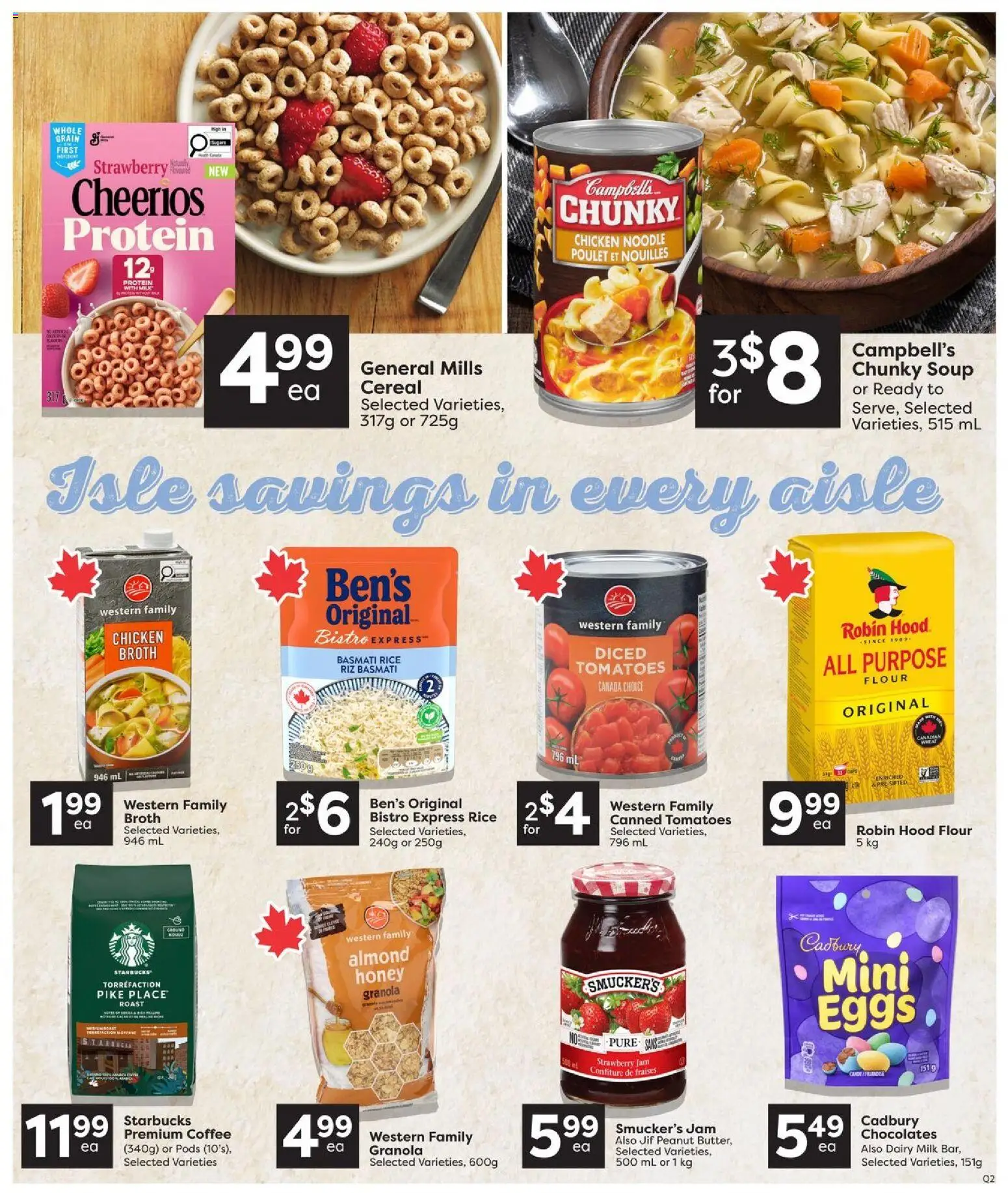 Quality Foods flyer valid from Sep 10, 2026 | Page: 12 | Products: Broth, Basmati rice, Protein, Chicken