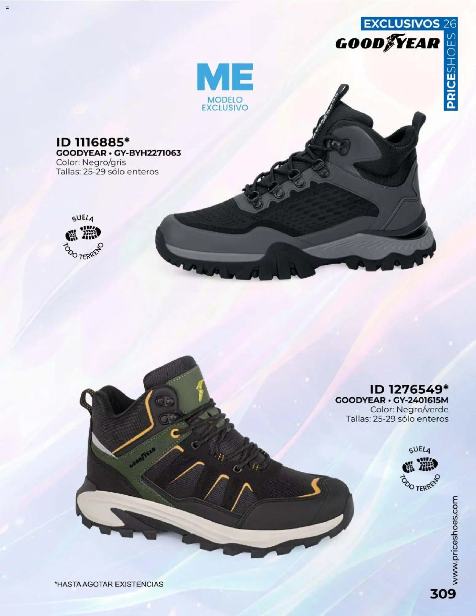 Nuevas ofertas de Price Shoes válidas en toda la República Mexicana desde el 09.05.2026. ¡Encuentra las mejores ofertas en Price Shoes catálogo Exclusivos! | Página: 309