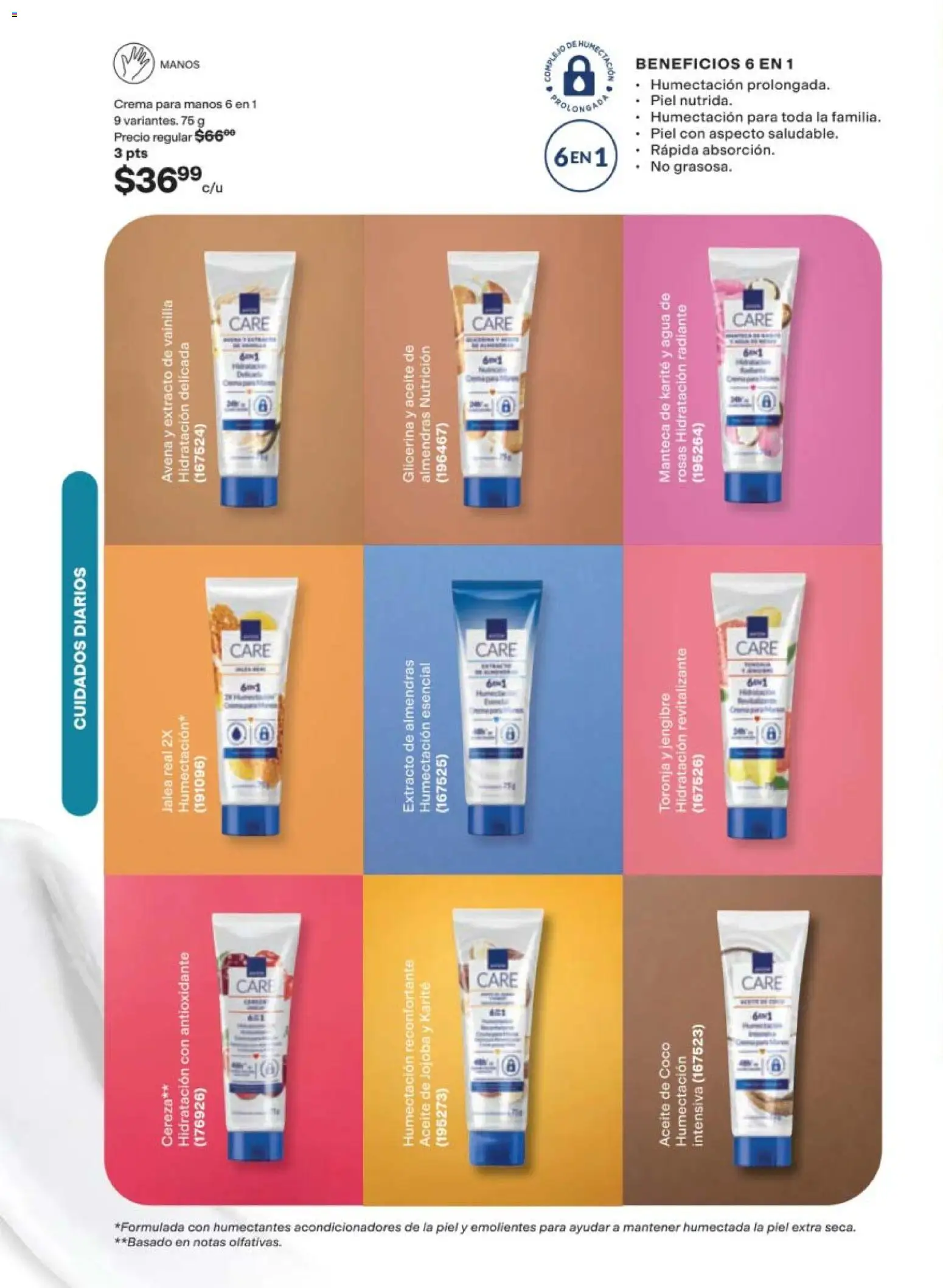 Nuevas ofertas de AVON válidas en toda la República Mexicana desde el 11/09/2026. ¡Encuentra las mejores ofertas en AVON campaña 14 2026! | Página: 136 | Productos: Almendras, Toronja, Aceite, Jengibre
