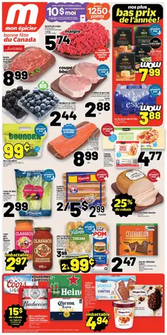 Preview of Metro weekly flyer / circulaire from shop Metro valid from Jun 25, 2026