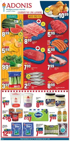 Preview of Adonis weekly flyer from shop Adonis valid from 14.05.2026
