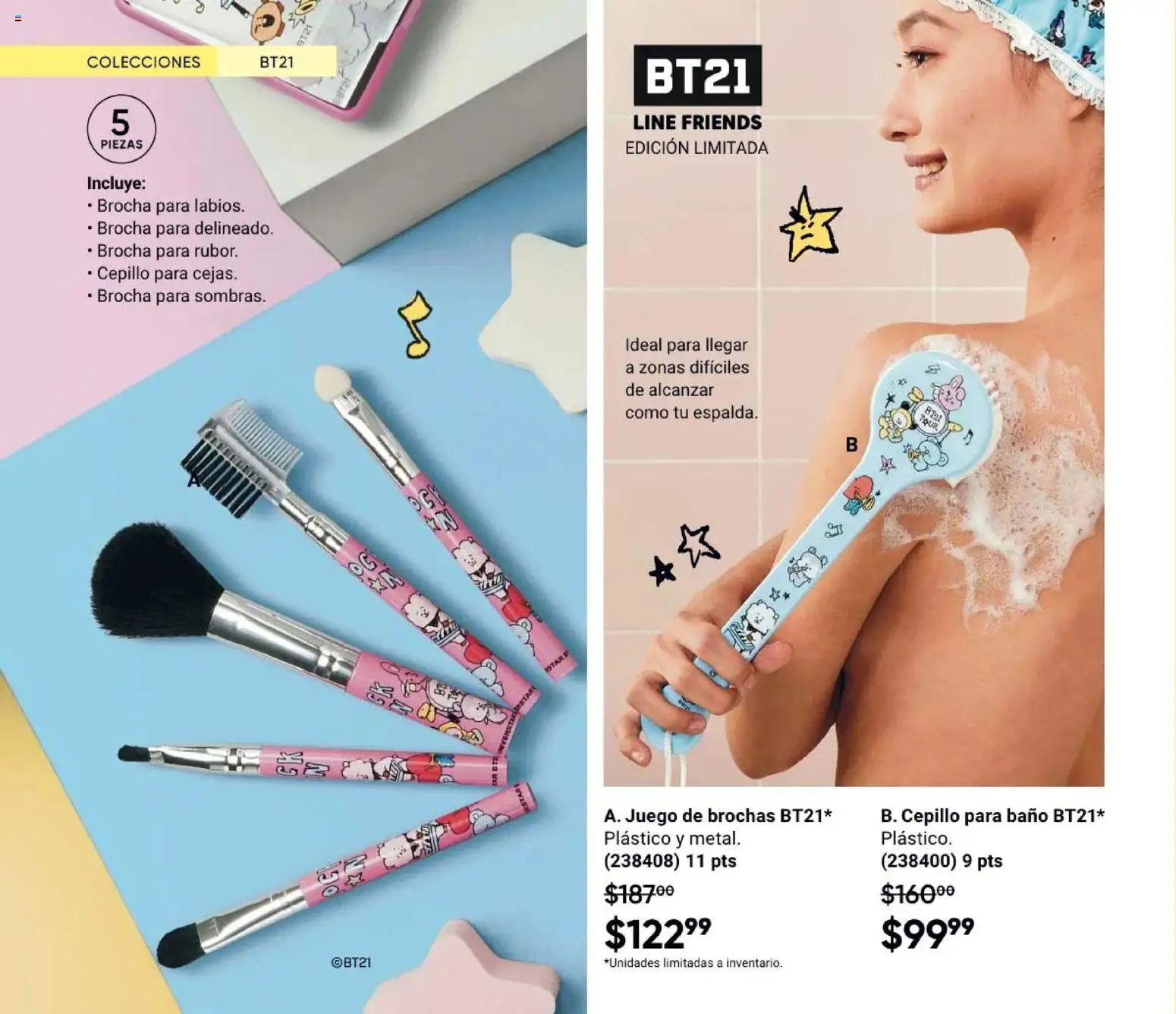 Nuevas ofertas de AVON válidas en toda la República Mexicana desde el 21/08/2026. ¡Encuentra las mejores ofertas en AVON Casa & Estilo 13 2026! | Página: 102 | Productos: Cepillo, Juego, Baño