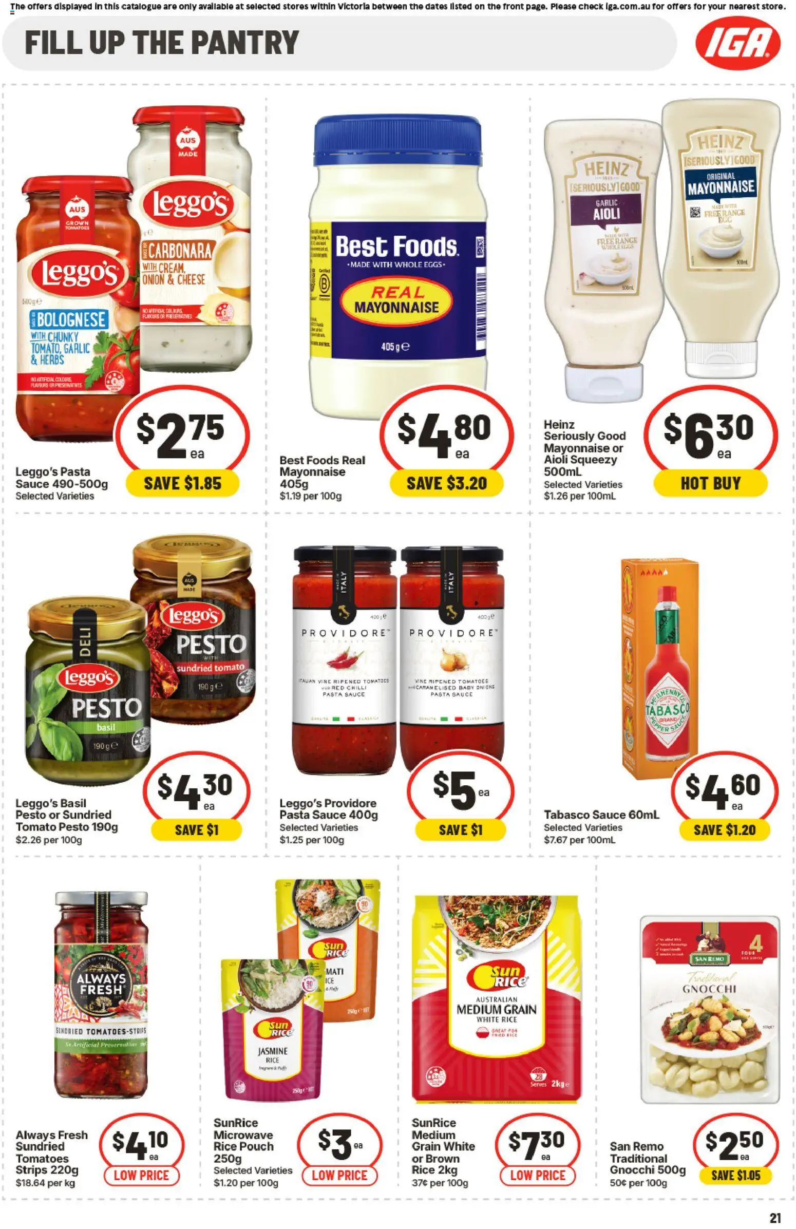 IGA catalogue - valid from 26/08/2026 | Page: 19