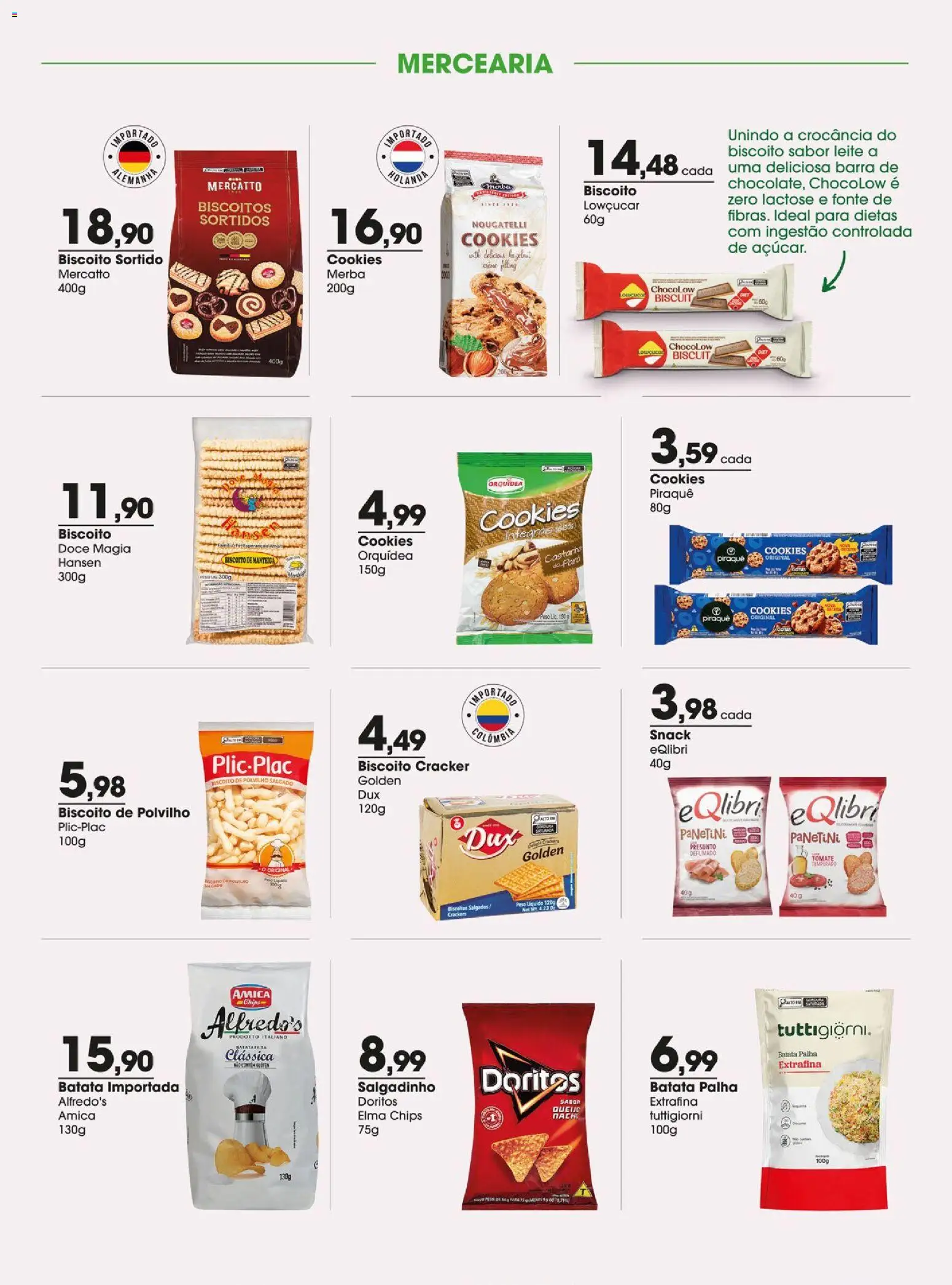 Zaffari Folheto - válido de 14/07/2026 | Página: 7 | Produtos: Biscoito, Leite, Manteiga, Queijo