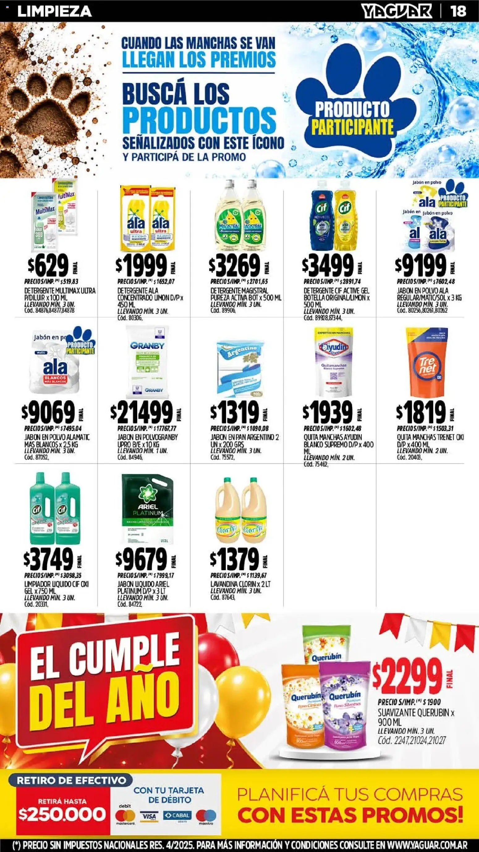 Yaguar - Oferta Semanal San Juan │ válido desde el 12/10/2026 | Página: 20