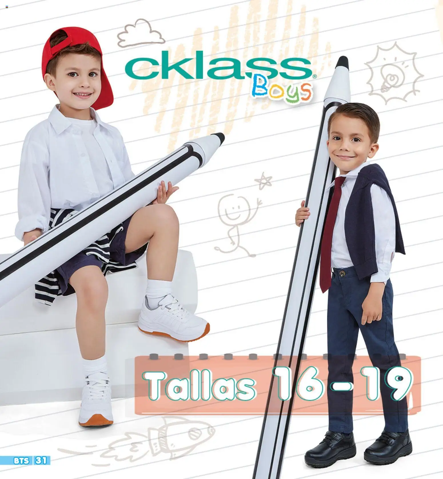 Nuevas ofertas de Cklass válidas en toda la República Mexicana desde el 09.06.2026. ¡Encuentra las mejores ofertas en Cklass catálogo Escolar! | Página: 32
