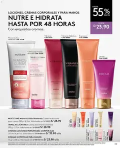 Vista previa de folleto Ésika catálogo - Campaña 14 de la Ésika válido desde 22/08/2026 | Página: 119 | Productos: Crema, Coco, Crema para manos