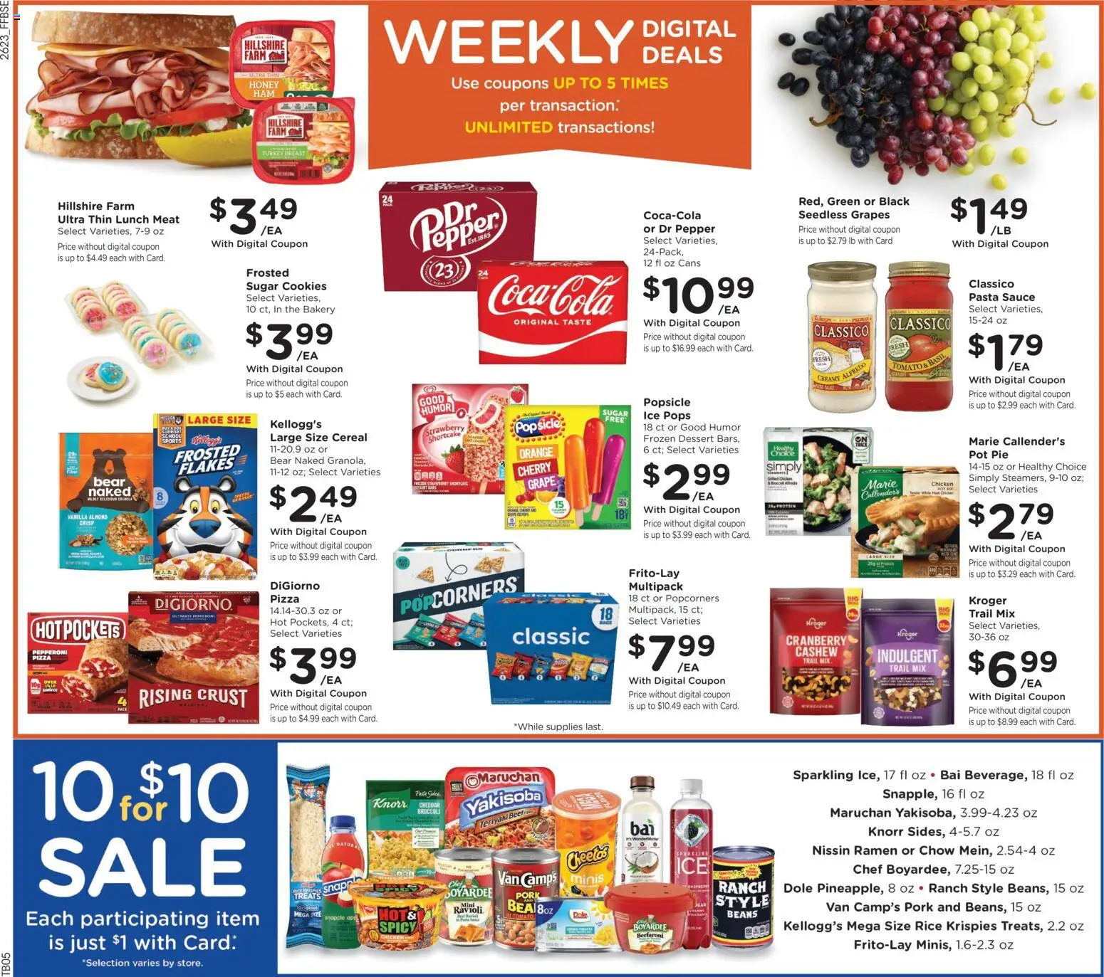 Fry's Food Weekly Ad - valid from 07/08/2026 | Page: 4 | Products: Broccoli, Rice, Sauce, Sugar