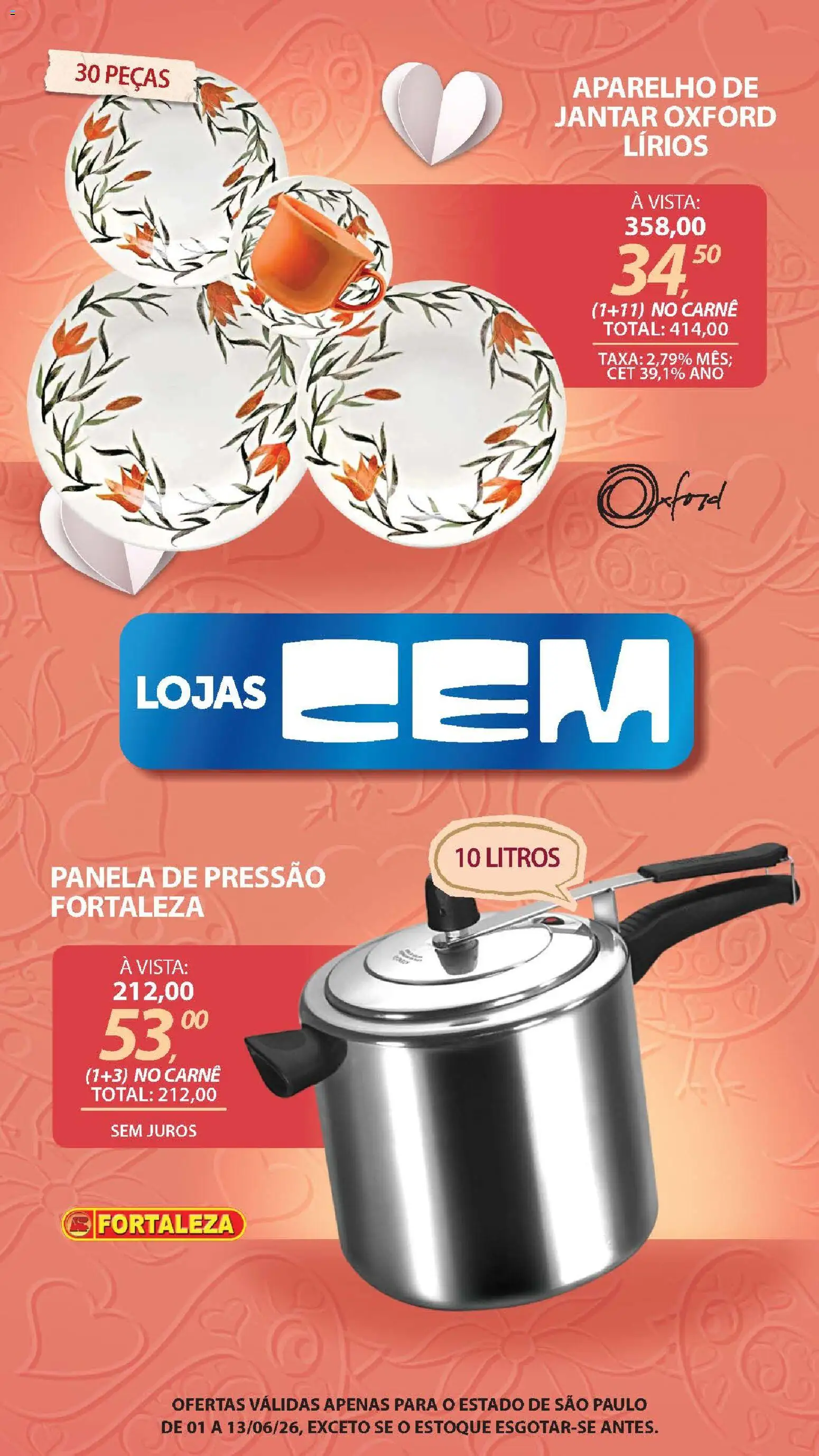 Lojas Cem Folheto - válido de 01.06.2026 | Página: 72