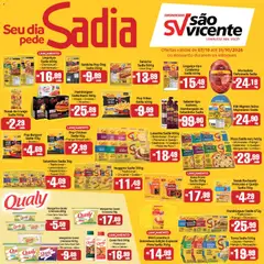Supermercados São Vicente ofertas Sadia - Pré-Visualização do folheto da loja Supermercados São Vicente, válido de 07/10/2026