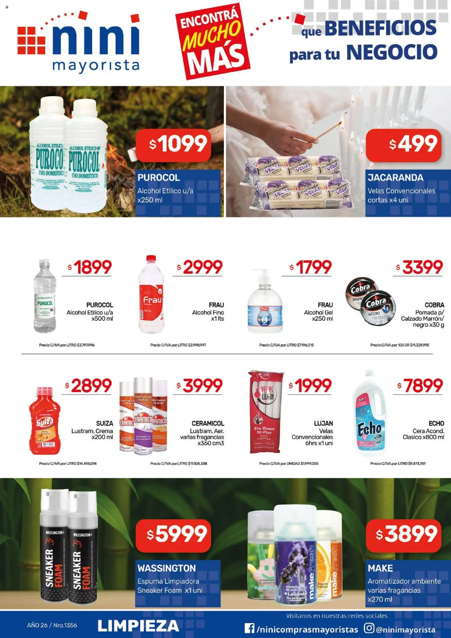 NINI Mayorista ofertas │ válido desde el 20.04.2026 | Página: 12 | Productos: Pomada, Espuma, Cera, Crema