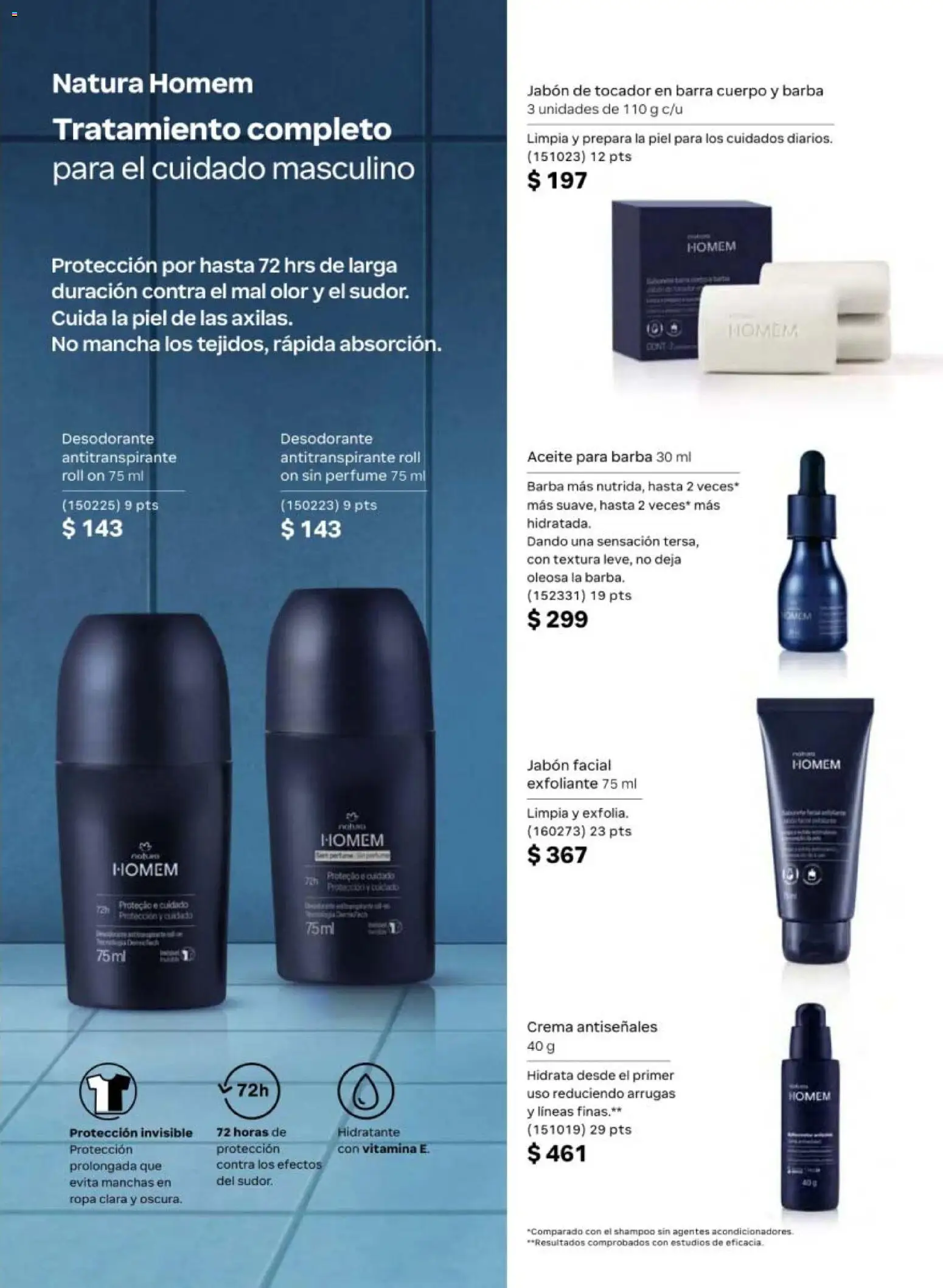 Nuevas ofertas de Natura válidas en toda la República Mexicana desde el 24.04.2026. ¡Encuentra las mejores ofertas en Natura campaña 7 2026! | Página: 49 | Productos: Antitranspirante, Ropa, Perfume, Jabón