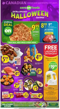 Preview of Save on foods weekly flyer / circulaire from shop Save on foods valid from Oct 22, 2026