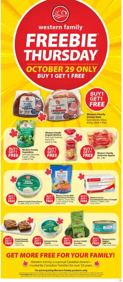 Preview of Save on foods weekly flyer / circulaire from shop Save on foods valid from Oct 22, 2026