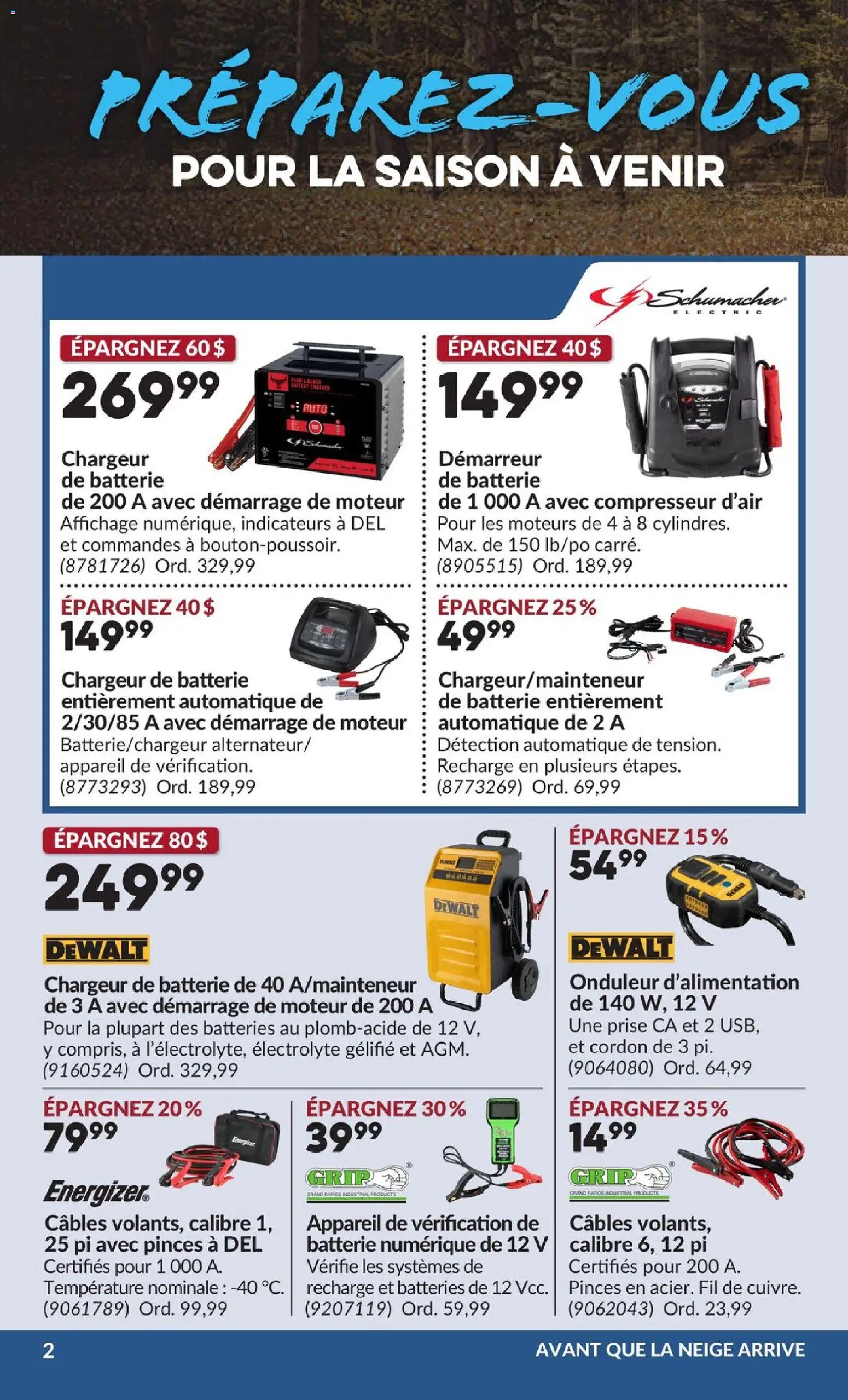 Princess Auto flyer valid from Oct 6, 2026 | Page: 7 | Products: Batteries