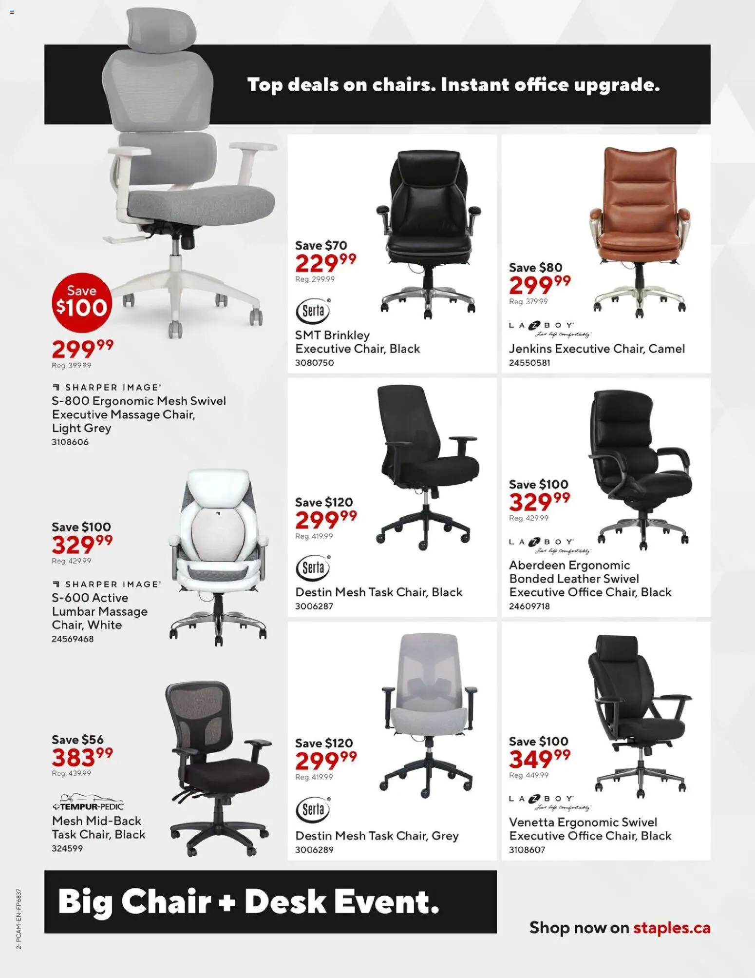 Staples flyer valid from 08.05.2026 | Page: 2 | Products: Chair