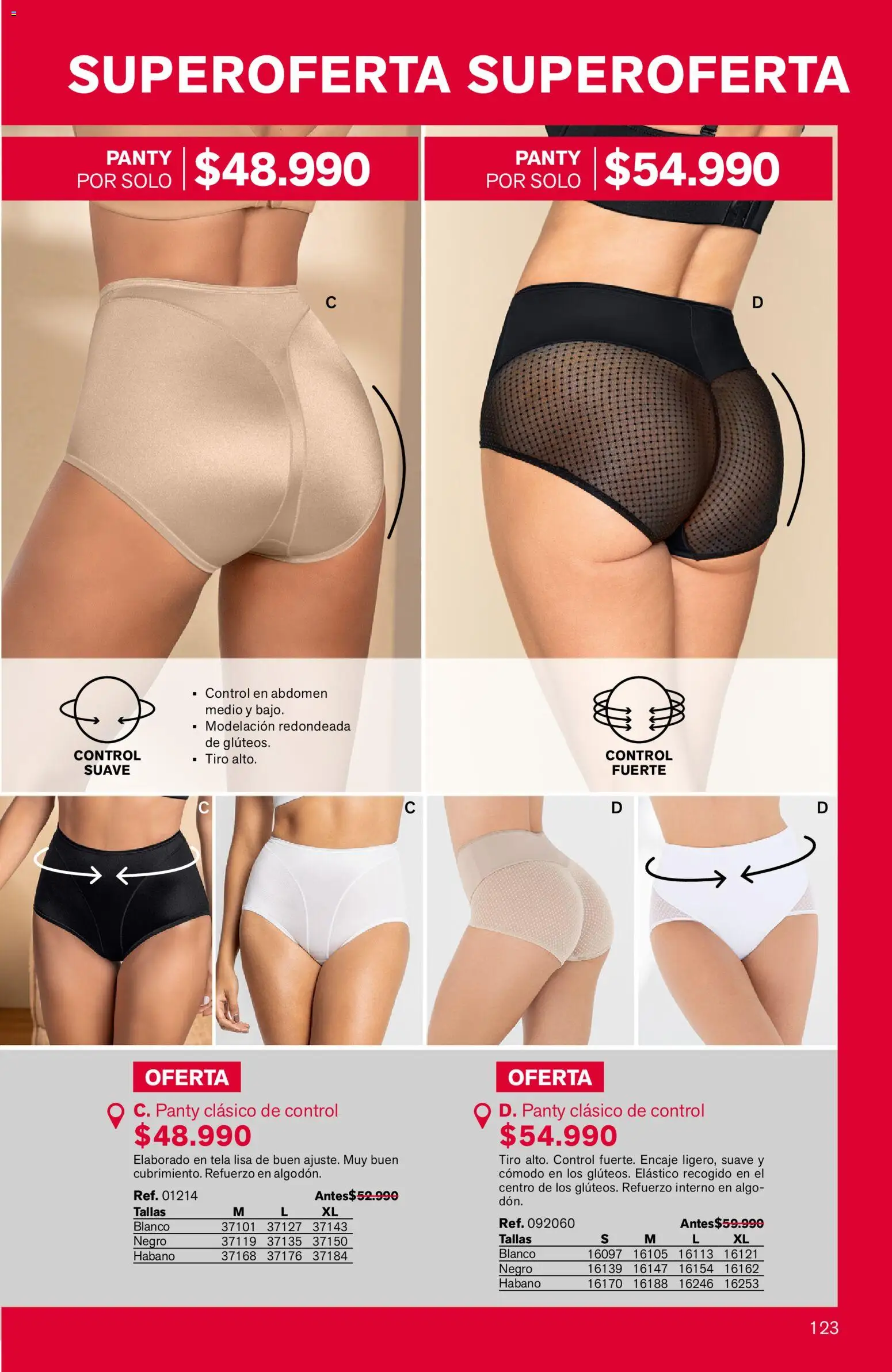 Leonisa revista - valida desde el 24/08/2026 | Página: 123 | Productos: Algodón